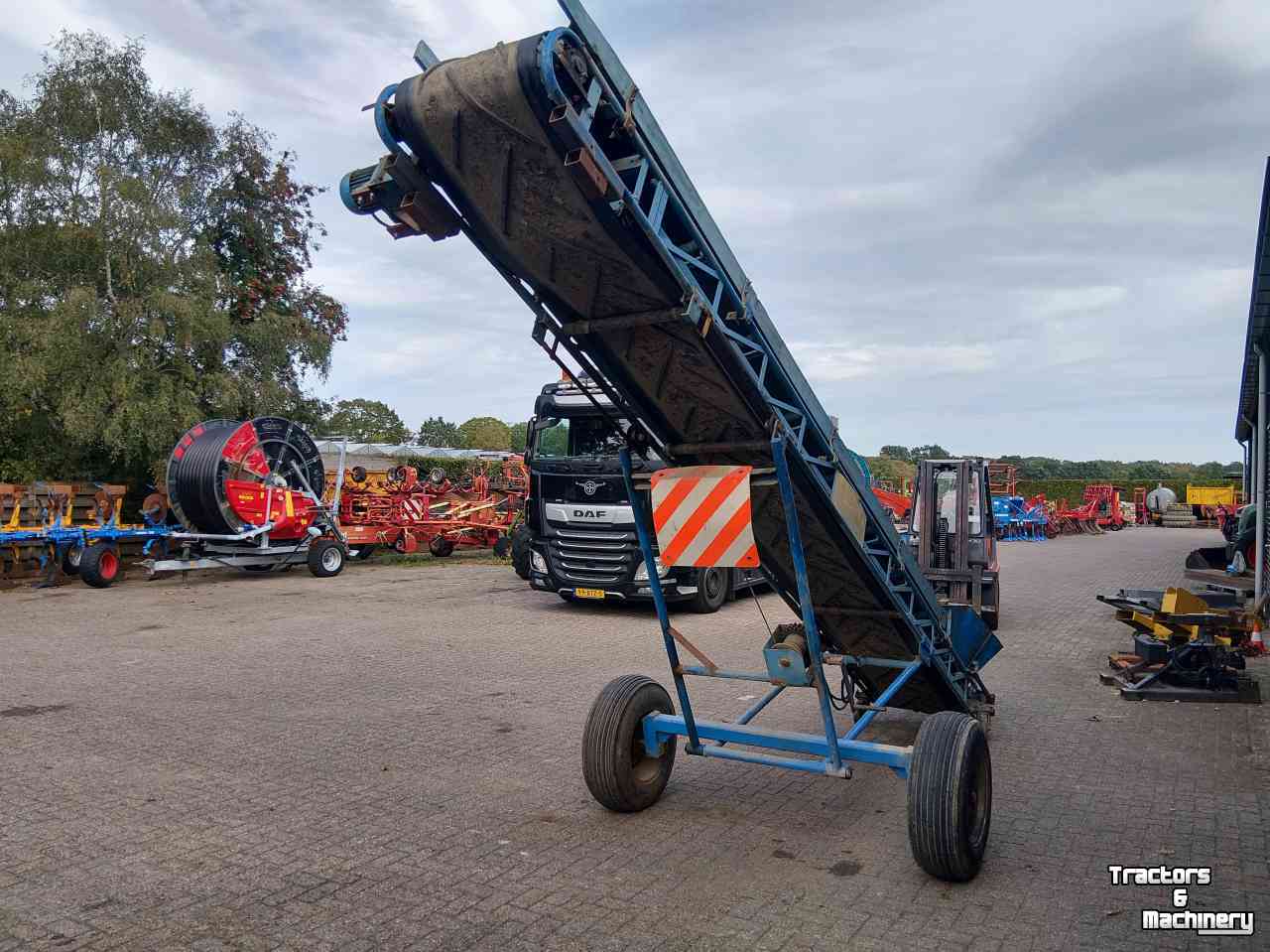 Förderband  Apollo Transportband 6 meter lang Hydr. en Elek.