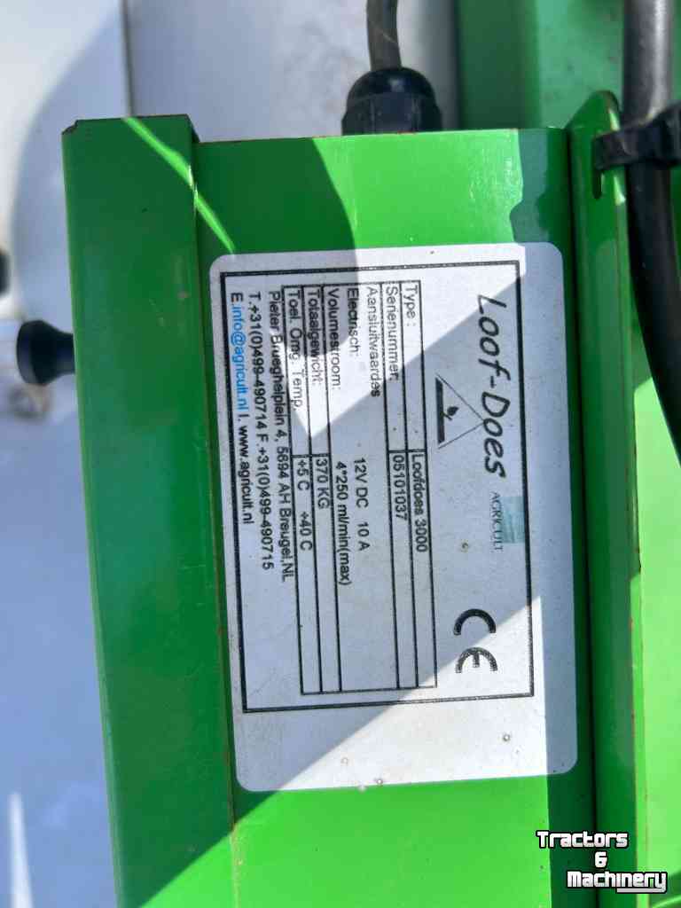 Sonstiges Spritze und Zubehör Agricult agricult loofdoes 3000