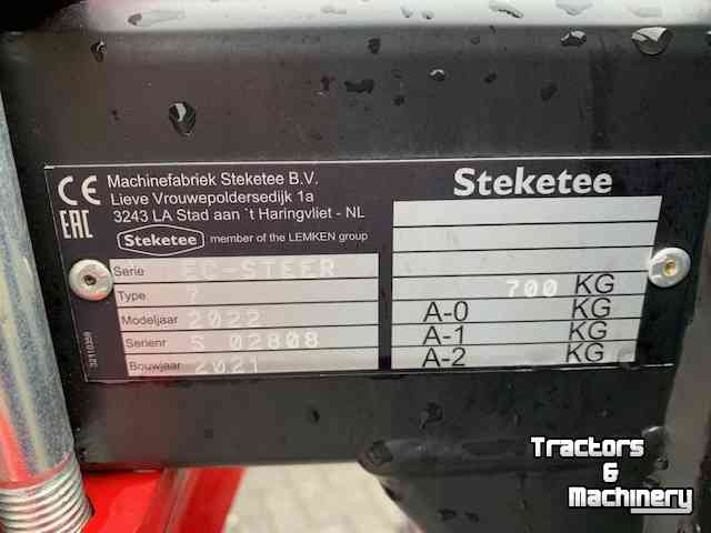 Hackmaschine Steketee Lemken EC steer 7 stuurframe