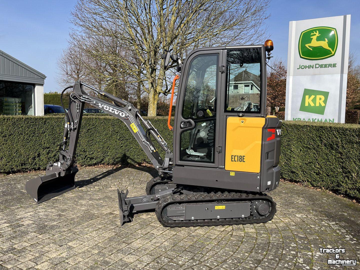 Bagger / Baggermaschine Volvo EC18E