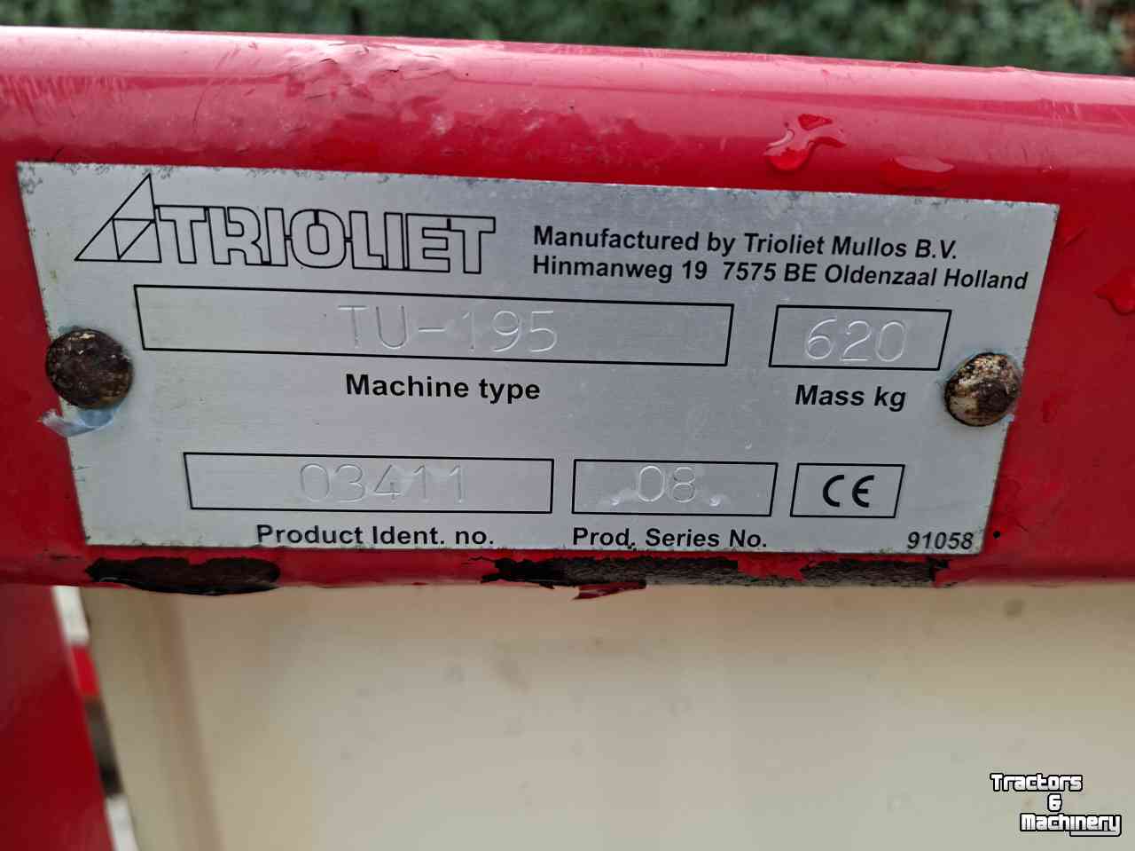 Siloblockschneider Trioliet TU-195 Kuilvoersnijder