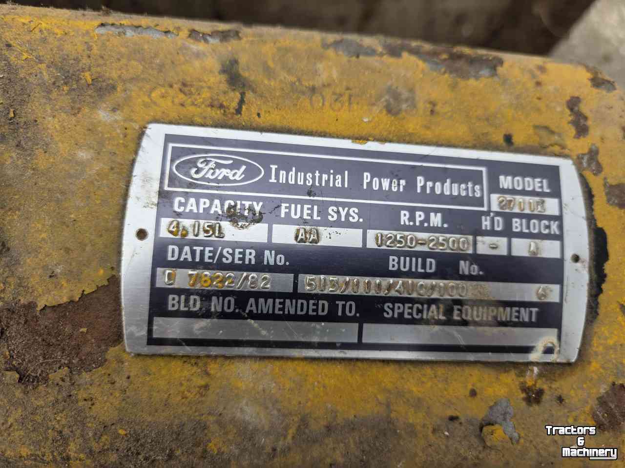 Motor Ford 2711E