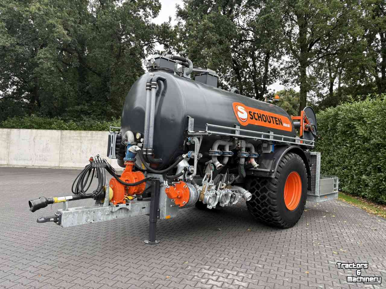 Schleppschlauchverteiler Schouten IDEAL PW120 pompwagen