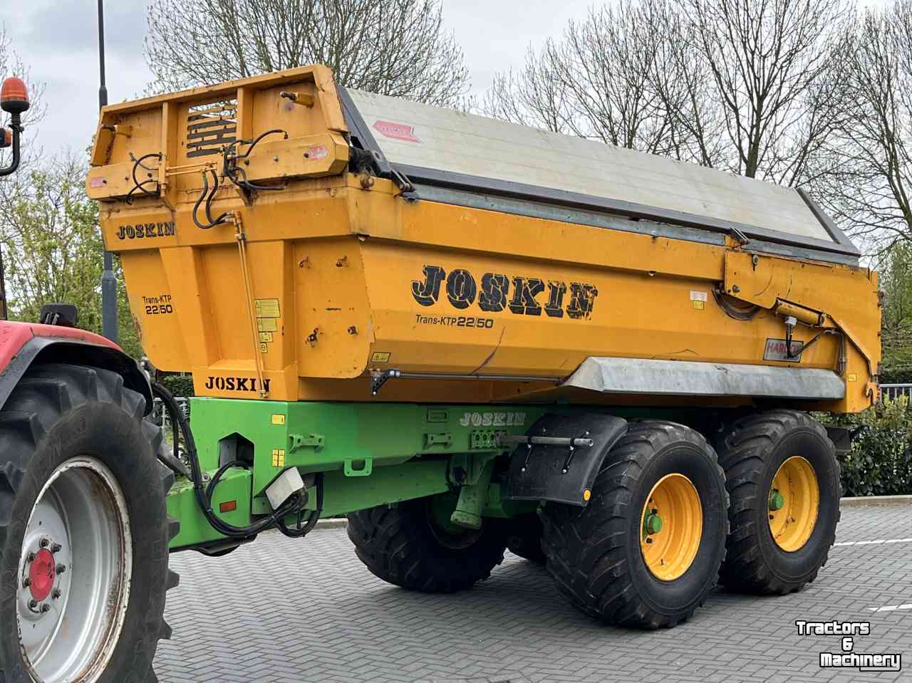 Erdbau-kipper Joskin Trans-KTP 22/50 grondkipwagen-Kipper-Dumper