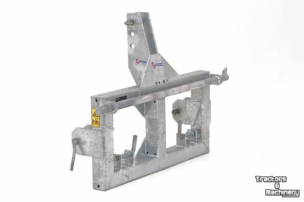 Adapter Qmac VERLOOPADAPTER: CAT2-EURO Gegalvaniseerd