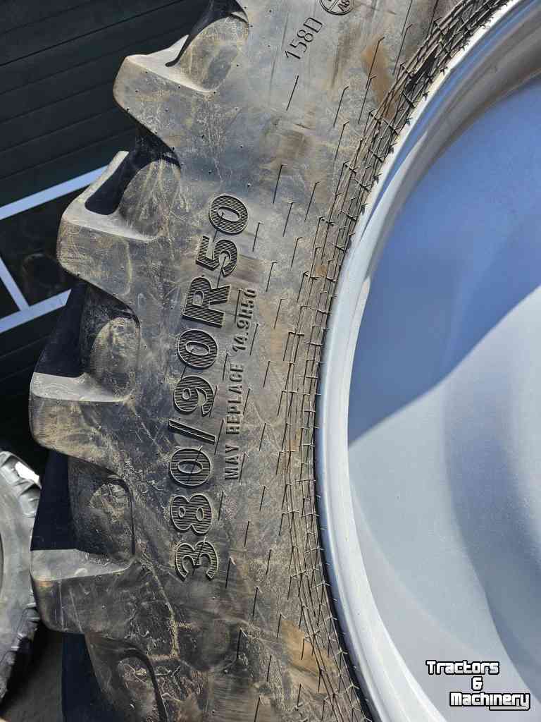 Räder, Reifen, Felgen & Distanzringe Alliance 380/90R50 A-350 op 10- gaats velg