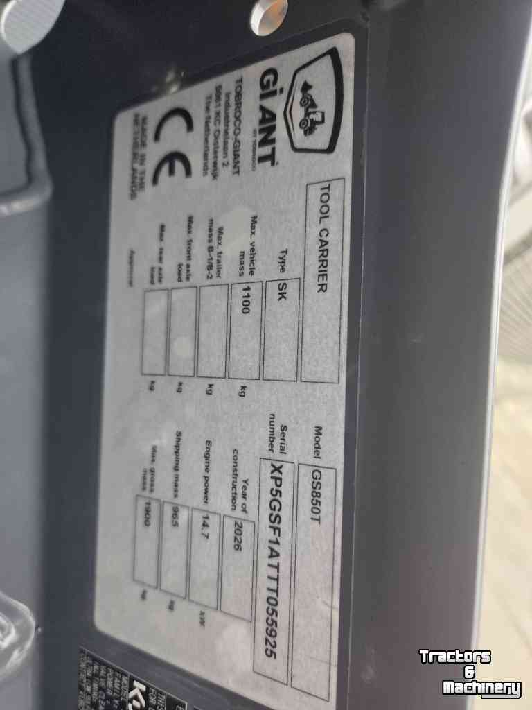 Radlader  GS850T - 55925-