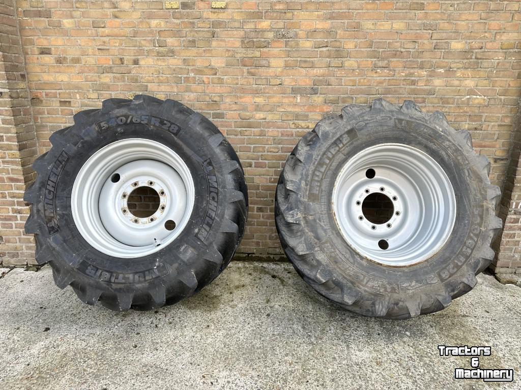 Räder, Reifen, Felgen & Distanzringe Michelin 540/65R28 <> 650/65R38