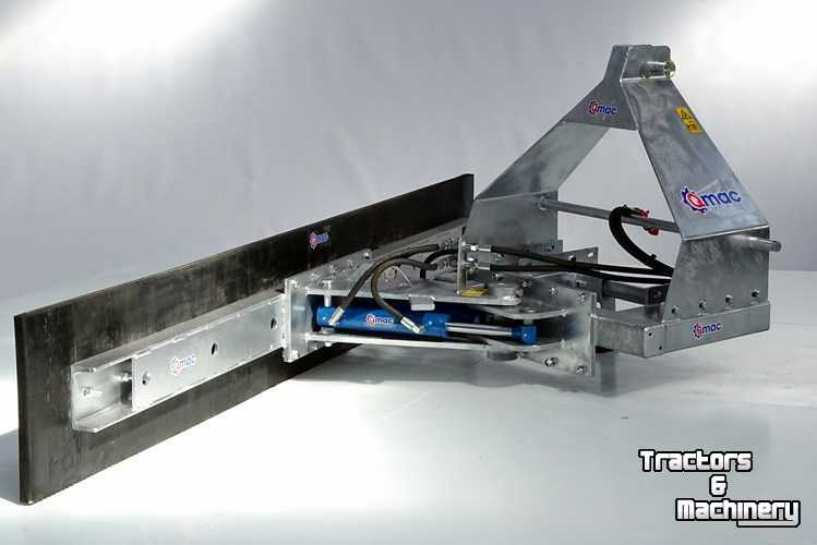 Sonstiges Qmac Rubberschuif Voerschuif met rubbermat Cat2 aanbouw