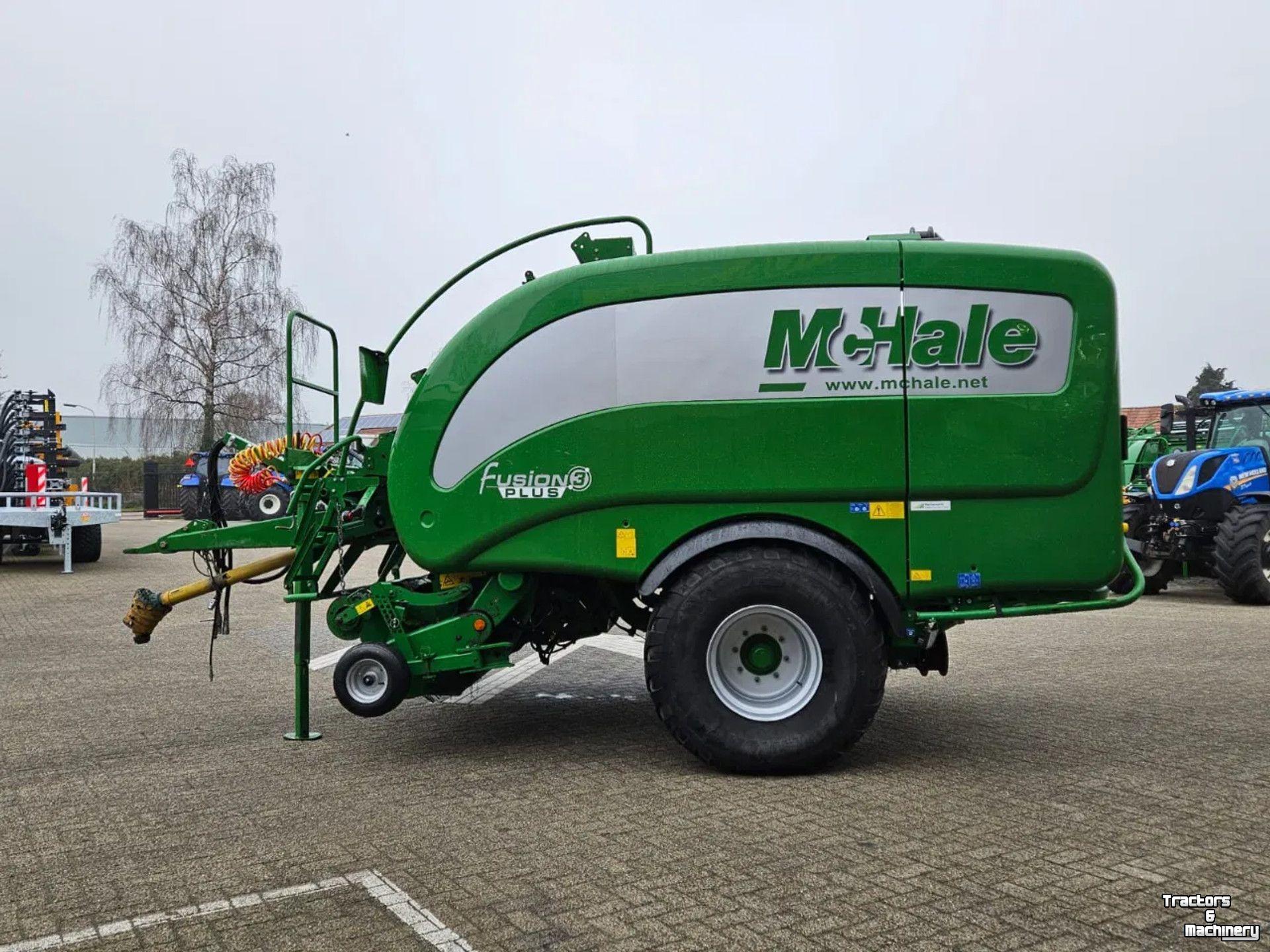 Pressen McHale Fusion 3 plus, bj 2019, balenstand 21157