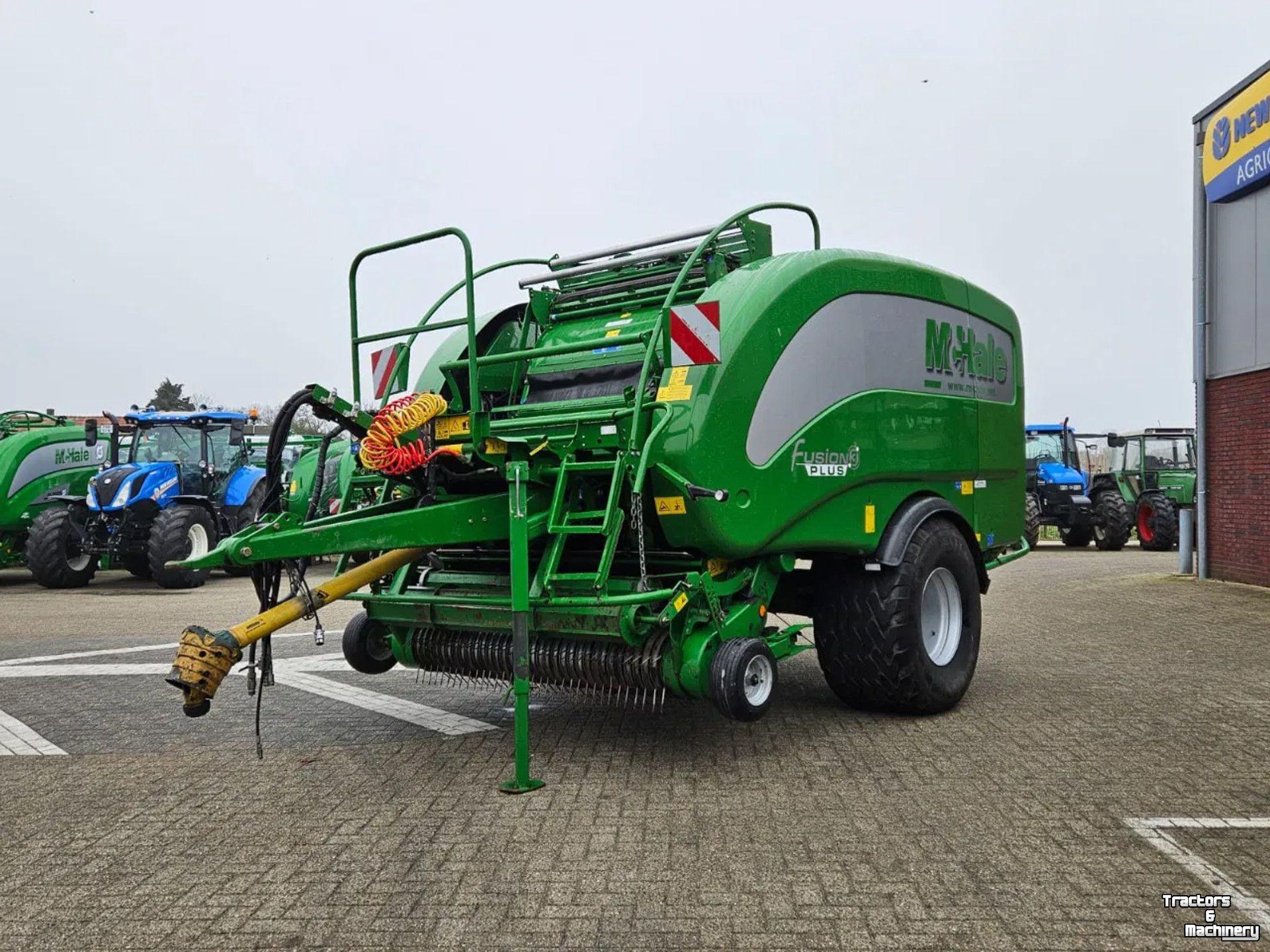 Pressen McHale Fusion 3 plus, bj 2019, balenstand 21157