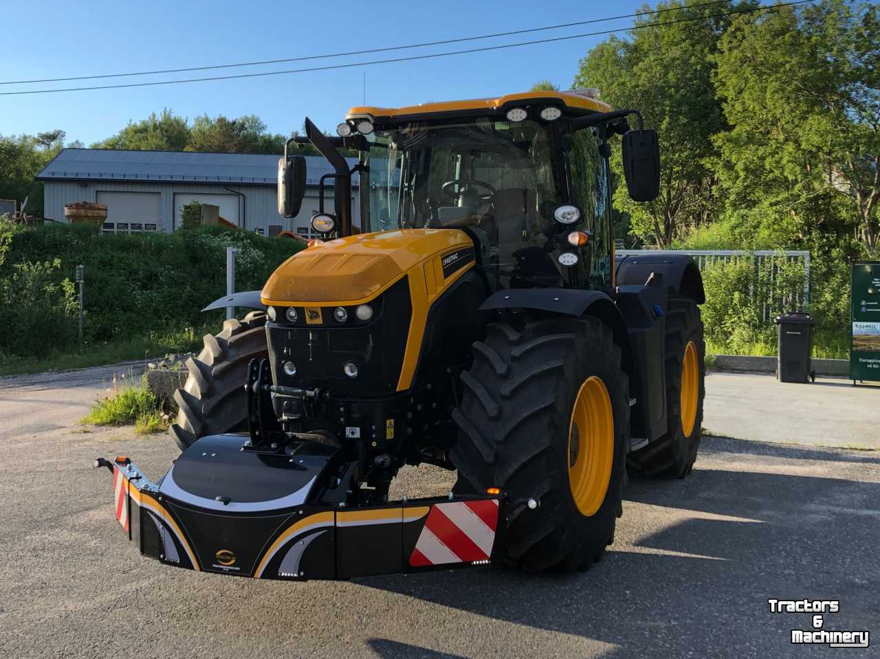 Frontgewichte JCB trekkerbumper + frontgewicht  (tractorbumper / Unterfahrschutz)