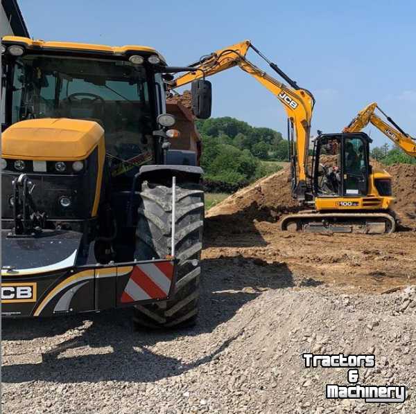 Frontgewichte JCB trekkerbumper + frontgewicht  (tractorbumper / Unterfahrschutz)
