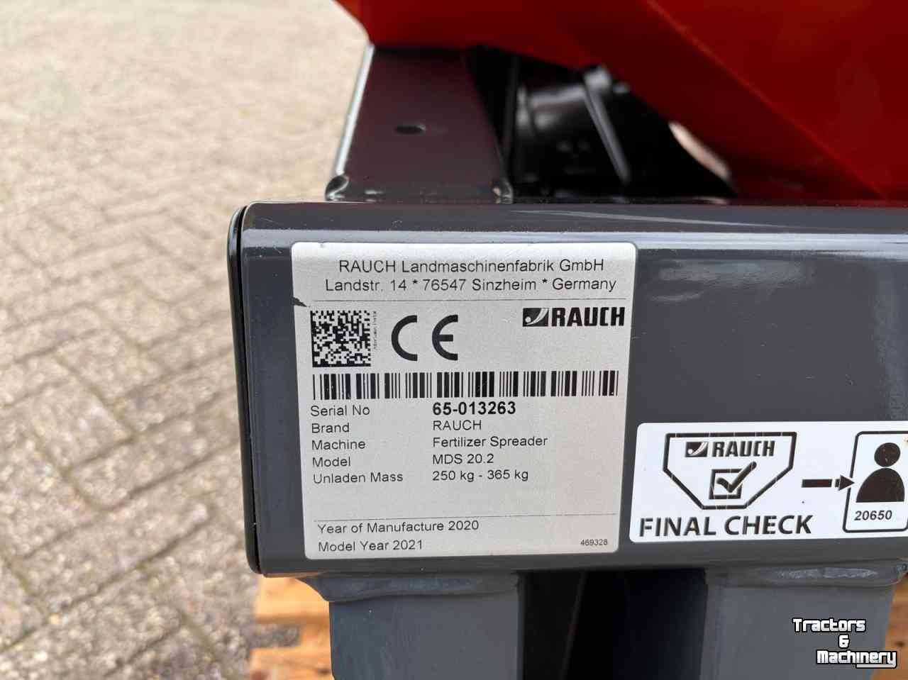 Düngerstreuer Rauch MDS 20.2