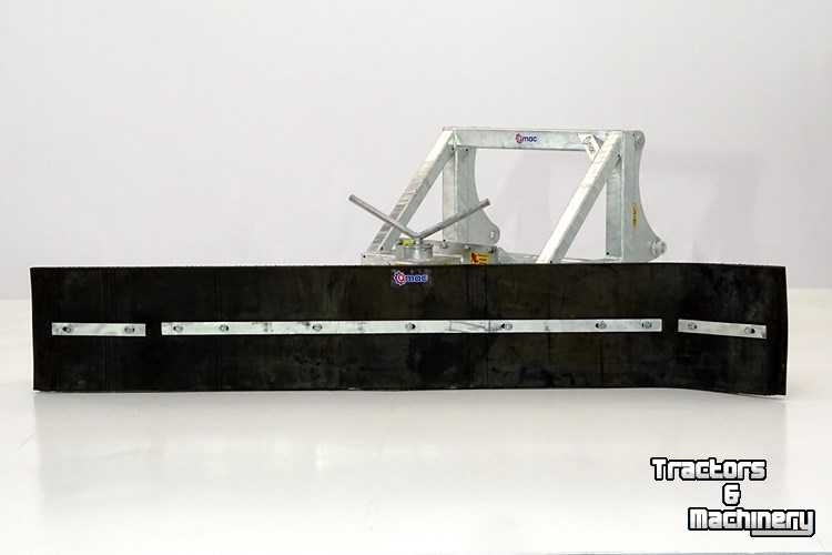 Gülleschieber Qmac Modulo rubber manure scrapers 270cm hookup Terex
