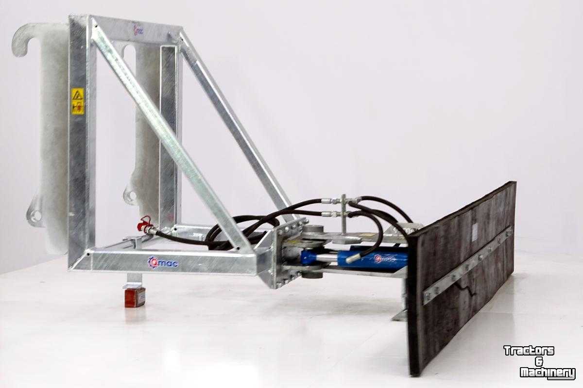 Futterschieber Qmac Modulo Rubber Voerschuif 180 cm met  JCB Q-Fit aanbouw
