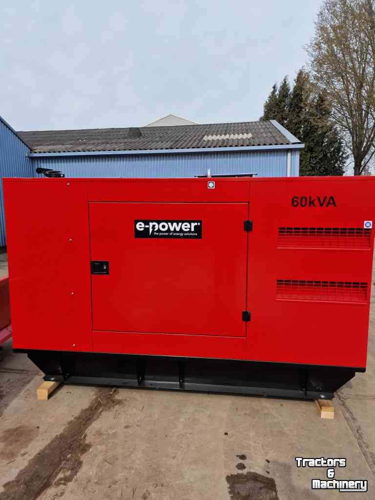 Stromaggregate  E power 60kva