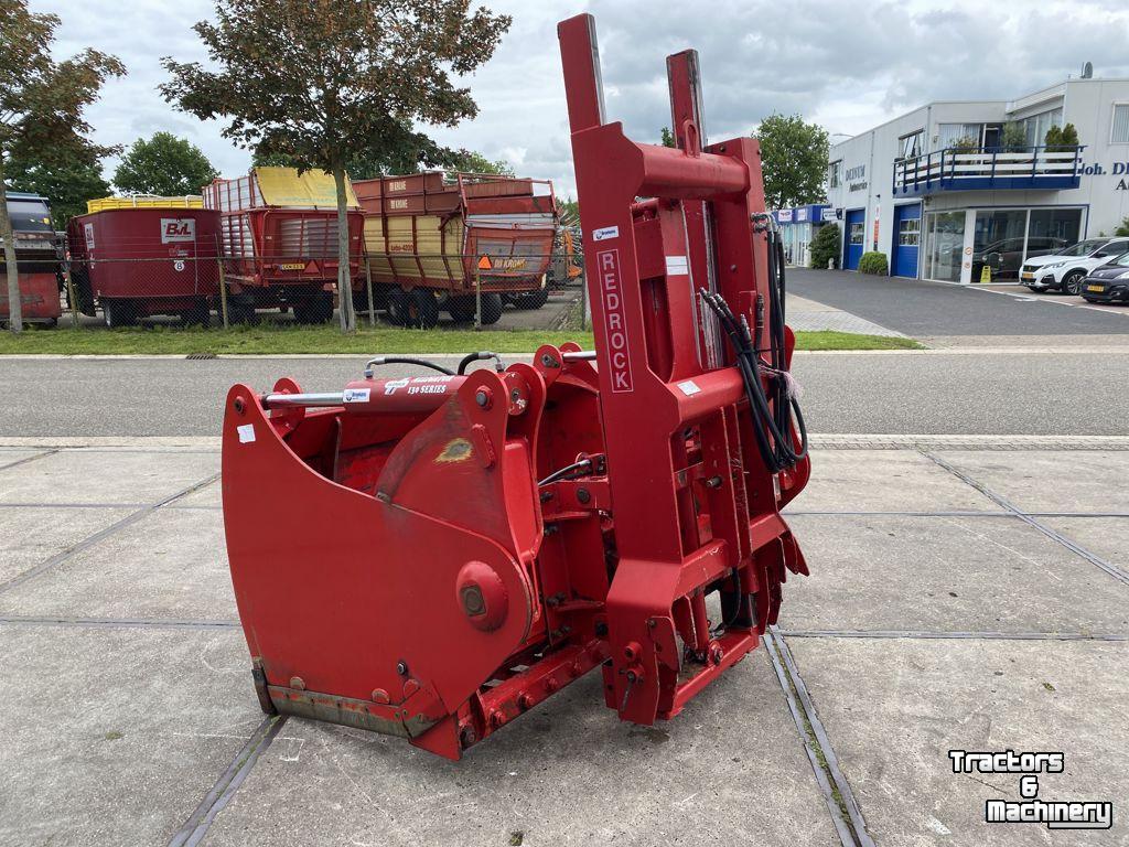 Silageschneidezange Redrock Alligator Kuilhapper met hefmast 