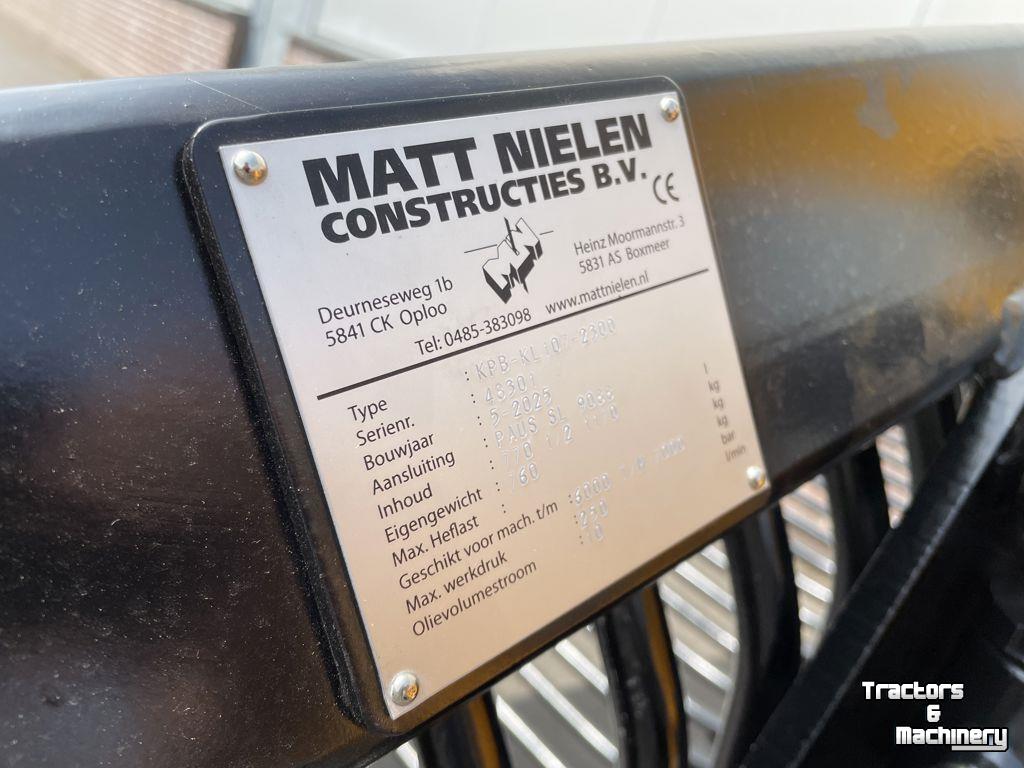 Baggerlöffels Matt Nielen Kantel puinbak / tilt stonebucket 2300