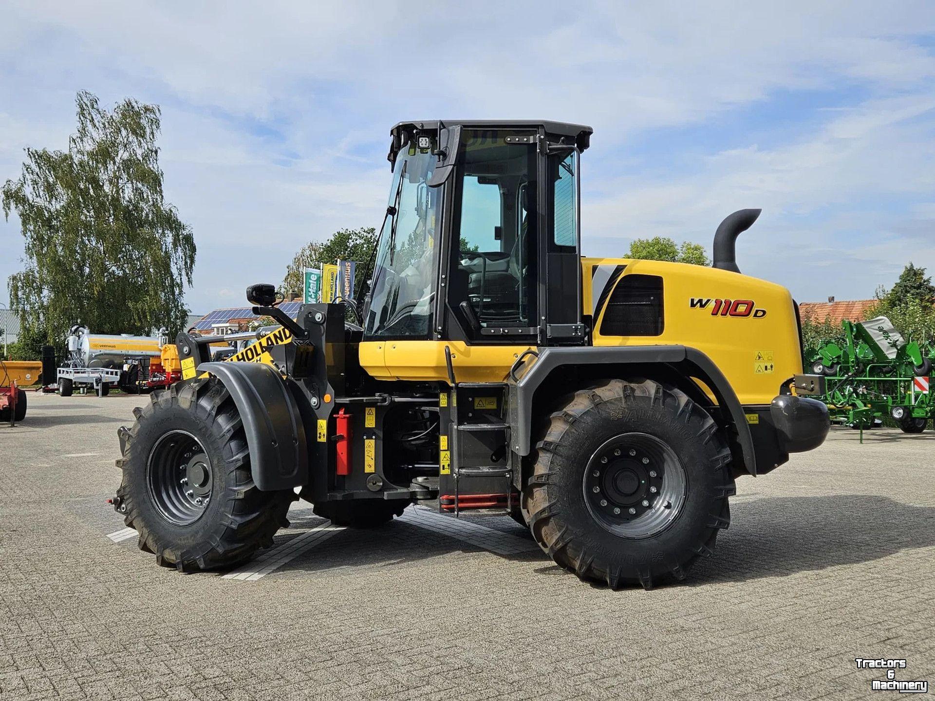 Radlader New Holland W110D Long reach