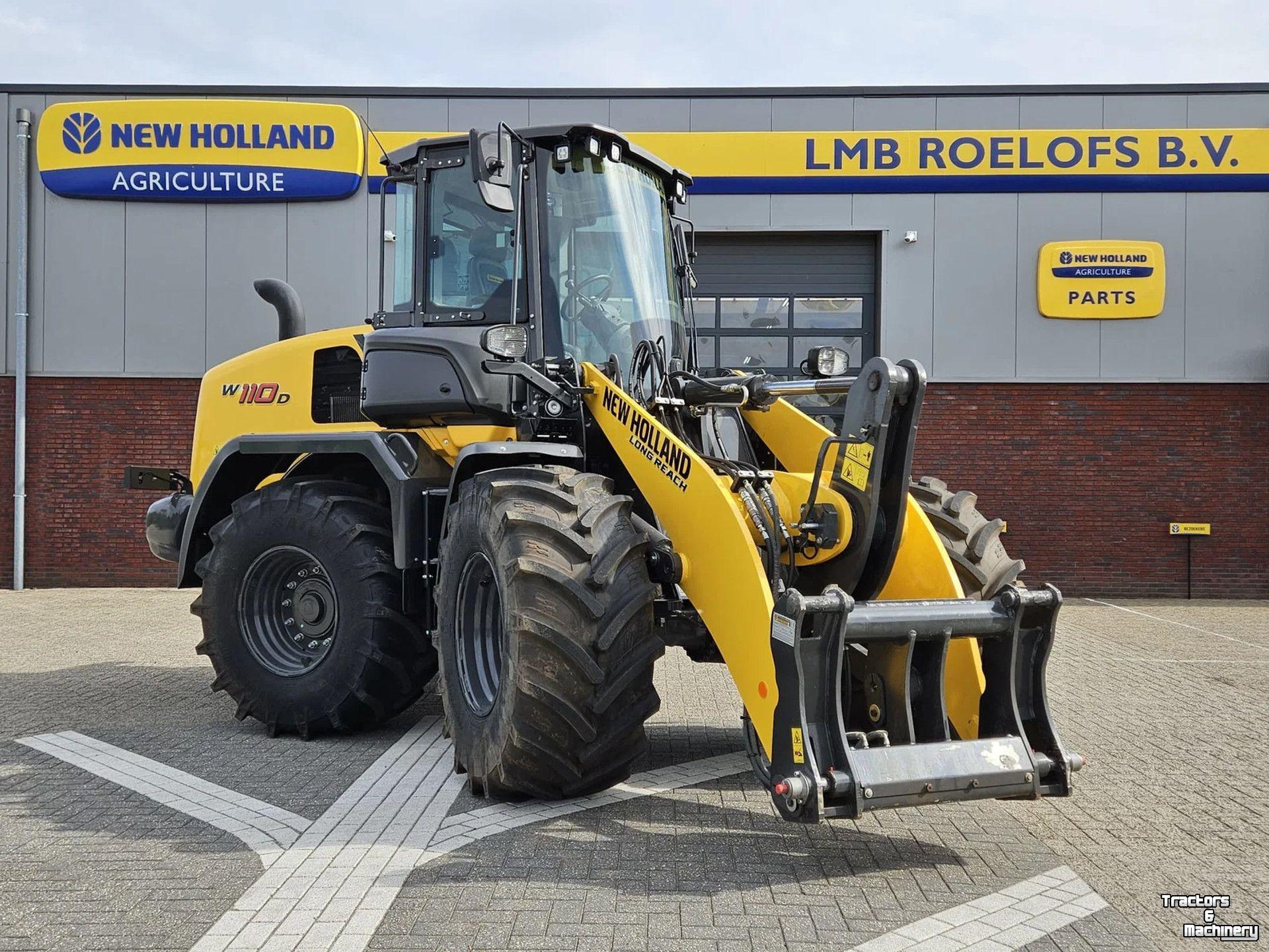Radlader New Holland W110D Long reach