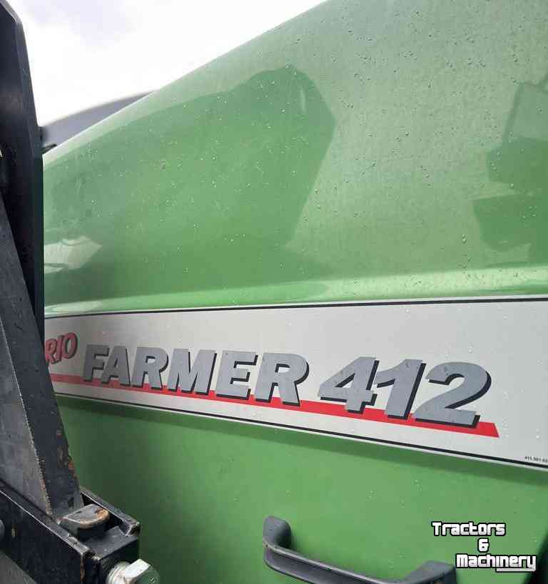 Schlepper / Traktoren Fendt Farmer 412  Vario Tractor + Quicke X56 voorlader