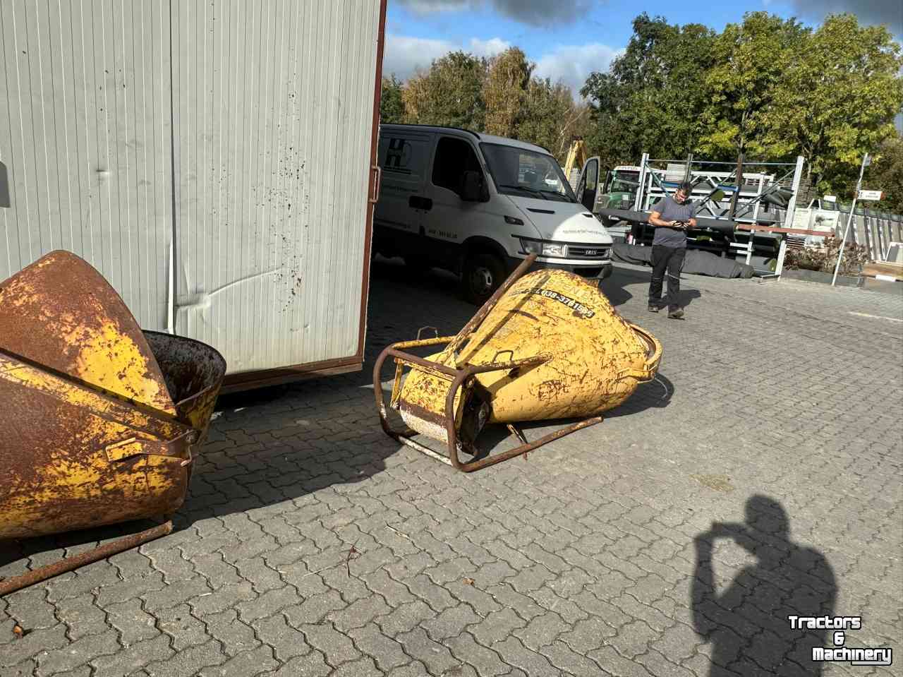 Betonsilos Beco 500 liter betonkubel