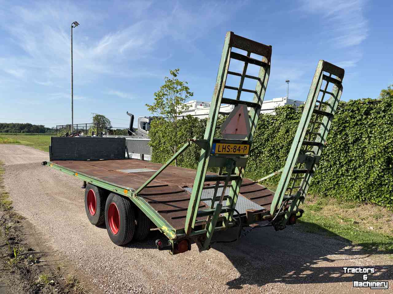 Tiefladeanhänger  Oprijwagen