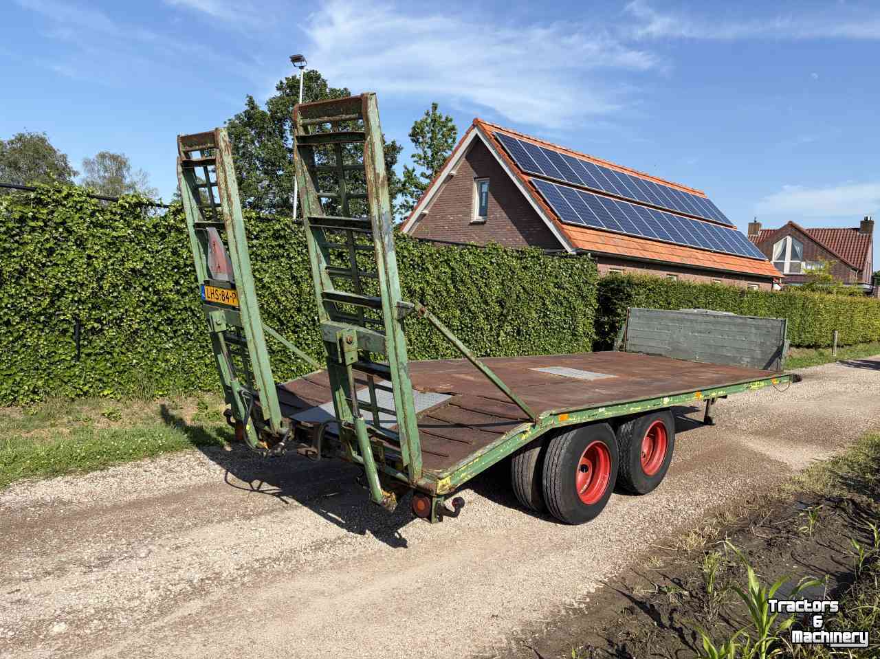 Tiefladeanhänger  Oprijwagen