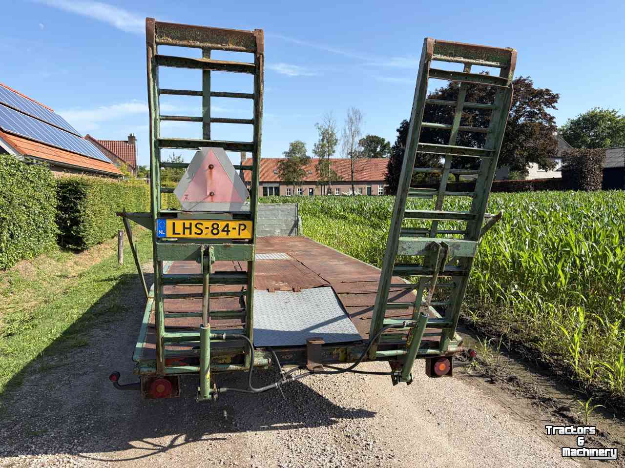 Tiefladeanhänger  Oprijwagen