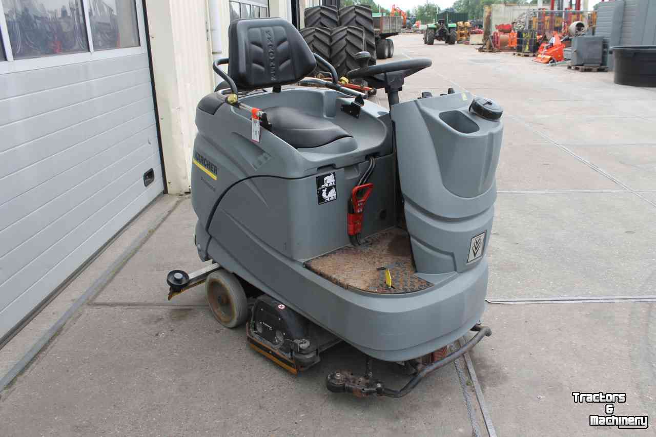 Scheuersaugmaschinen Karcher B140R BP-PACK schrobmachine schrob/zuigmachine Kärcher