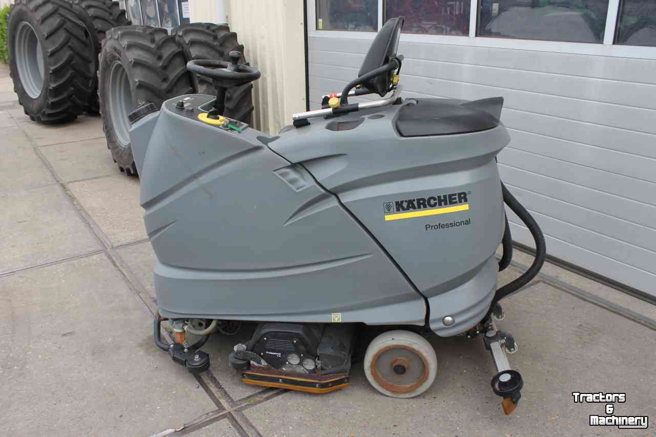 Scheuersaugmaschinen Karcher B140R BP-PACK schrobmachine schrob/zuigmachine Kärcher