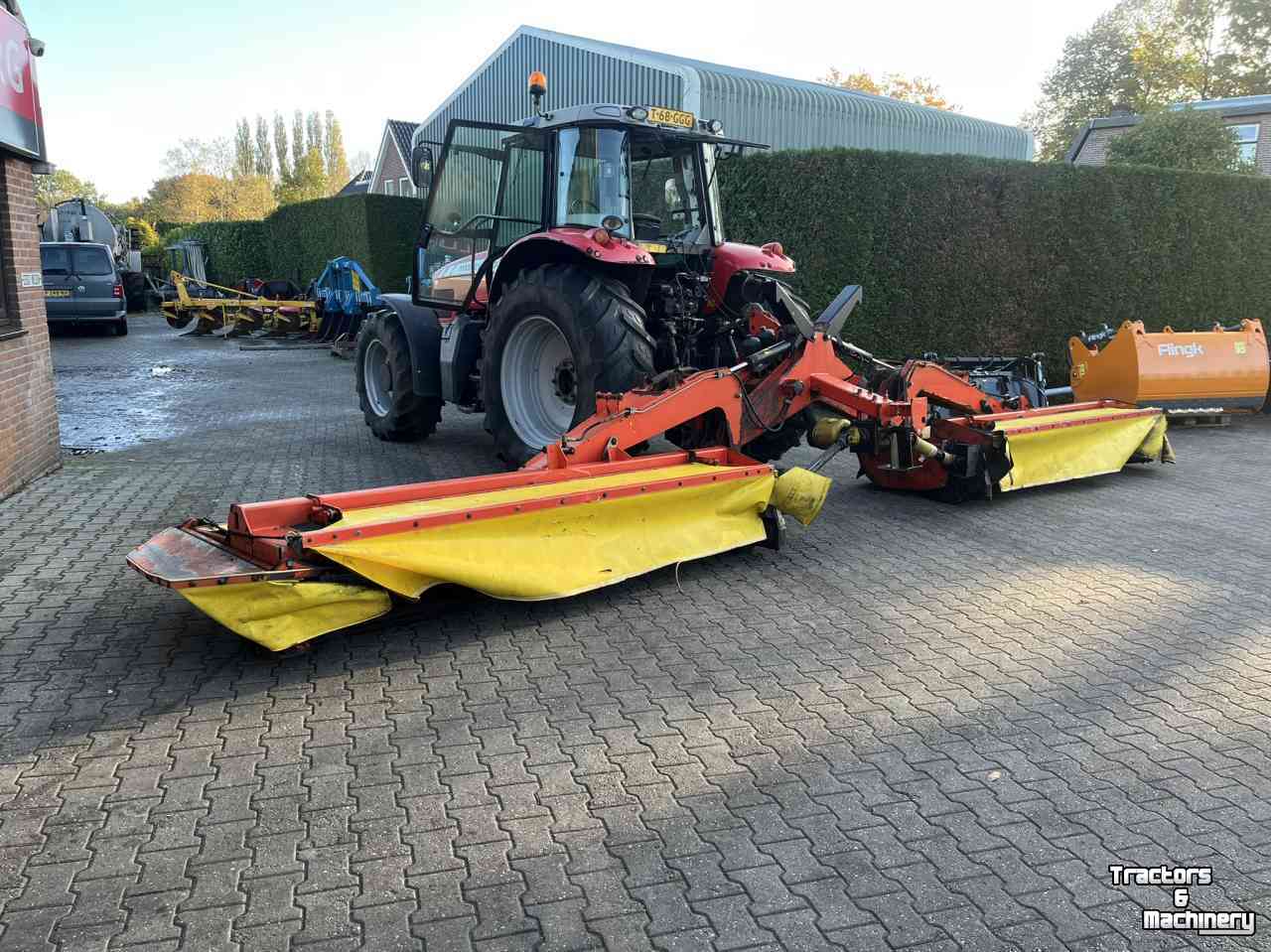 Mähwerk Fella SM 911 TL triplemaaier, vlindermaaier weidebouwmachines