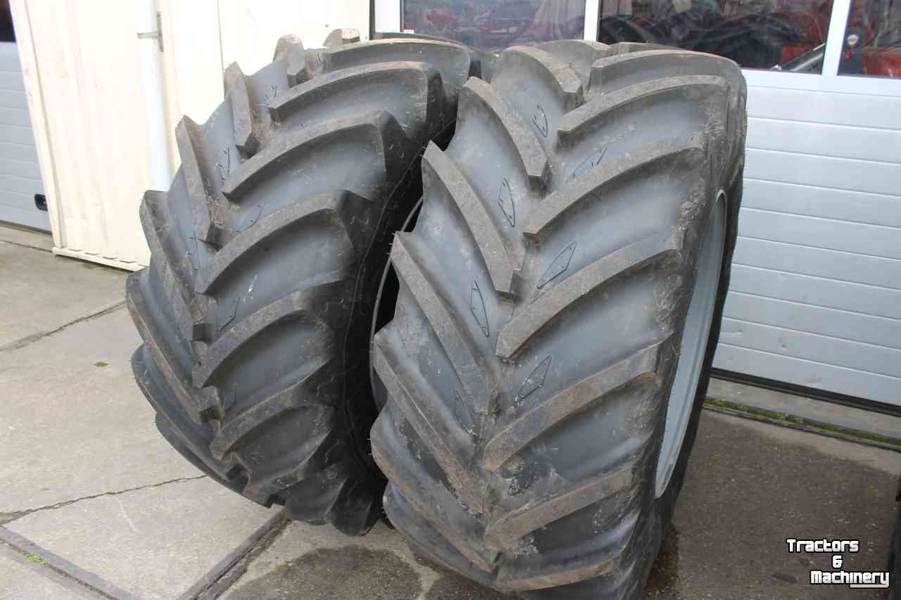 Räder, Reifen, Felgen & Distanzringe Michelin 600/60R30 trekkerbanden voorbanden tractorprofiel op wiel velg 10 gaats