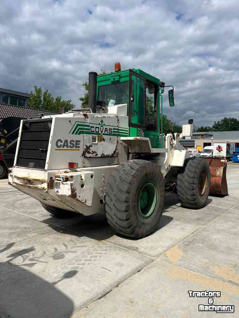 Radlader Case 621 shovel loader laadschop