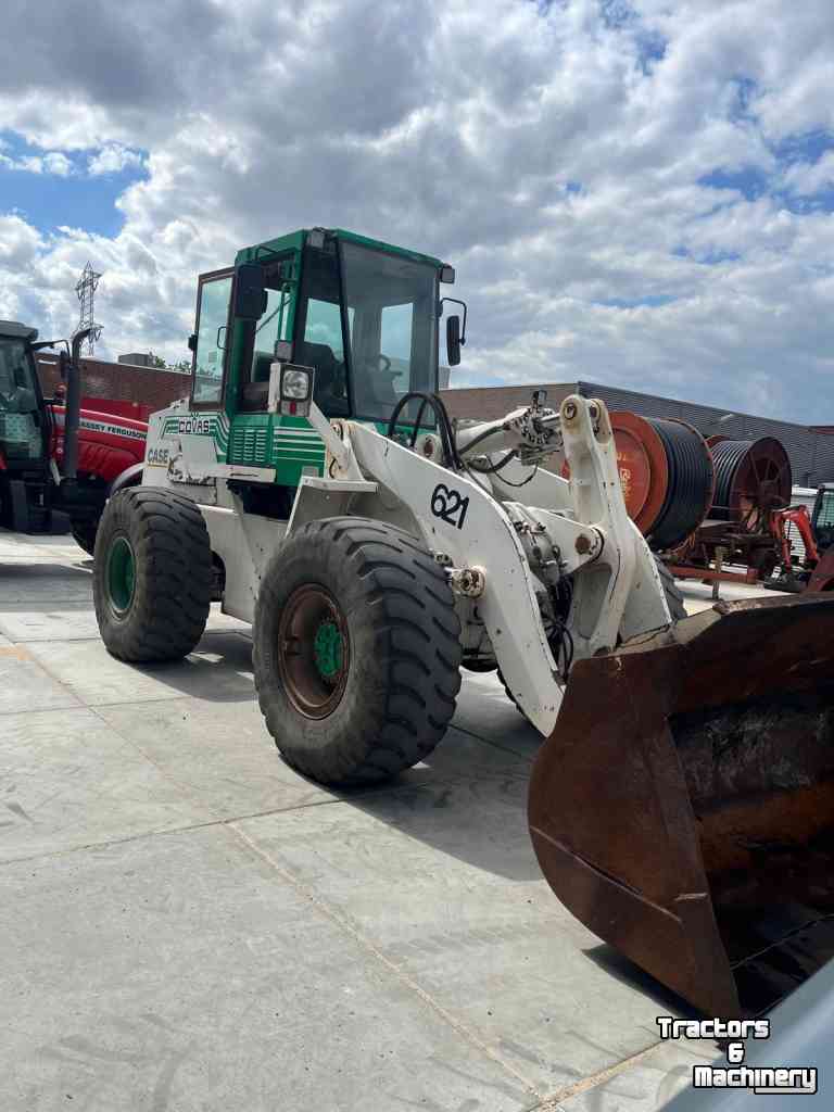 Radlader Case 621 shovel loader laadschop