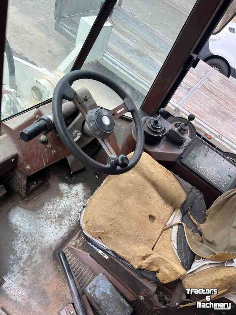 Radlader Case 621 shovel loader laadschop