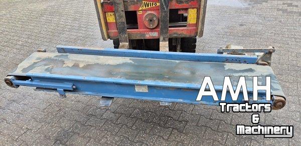 Förderband  onbekend / unknown 2100X400 TRANSPORTBAND VLAKKE BAND FLAT BELT CONVEYOR BELT FLACHBAND FÖRDERBAND
