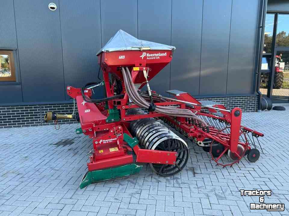 Drillmaschine Kverneland Zaaicombinatie Rotorkopeg NG-M 140 & DA Pneumatische zaaimachine