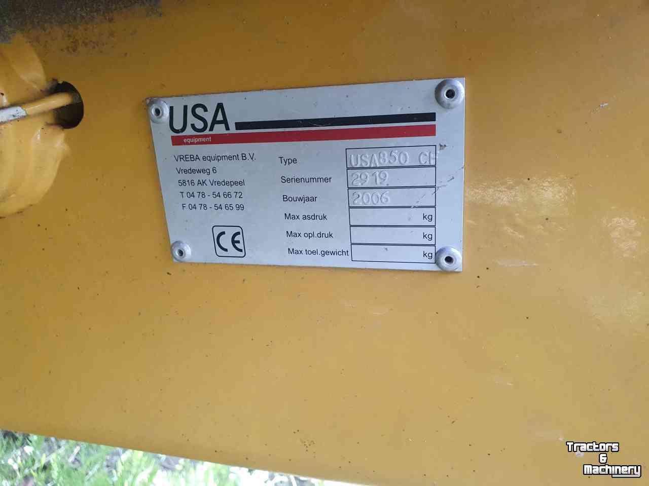 Futtermischwagen Vertikal USA Equipment 850