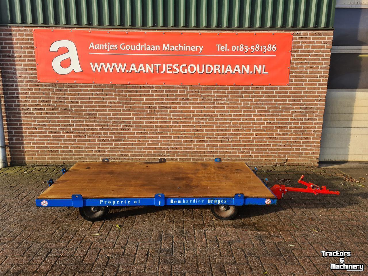 Tieflader / Anhänger AGM Industriewagen
