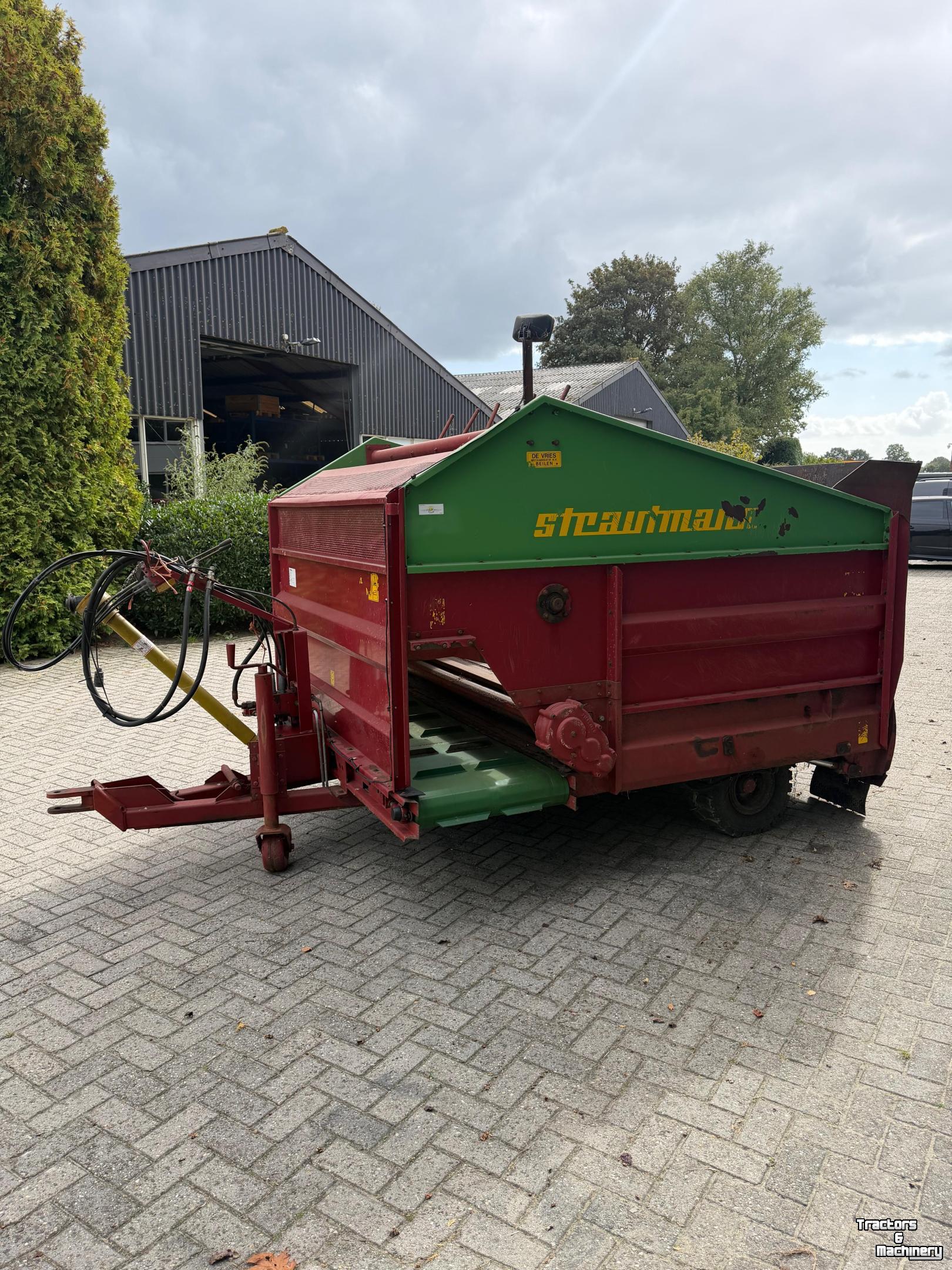 Siloblockverteilwagen Strautmann BVW