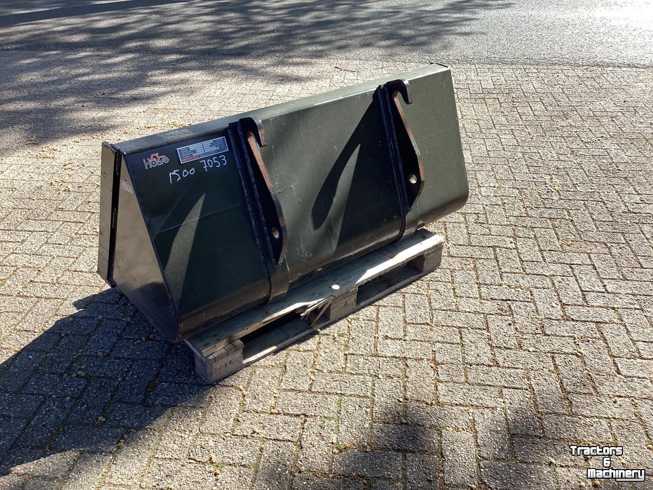 Radlader Weidemann grondbak 1.50 mtr  nw