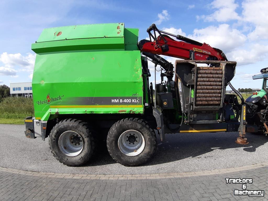 Holzschredder Heizohack HM 8-400 KLC chipper combi