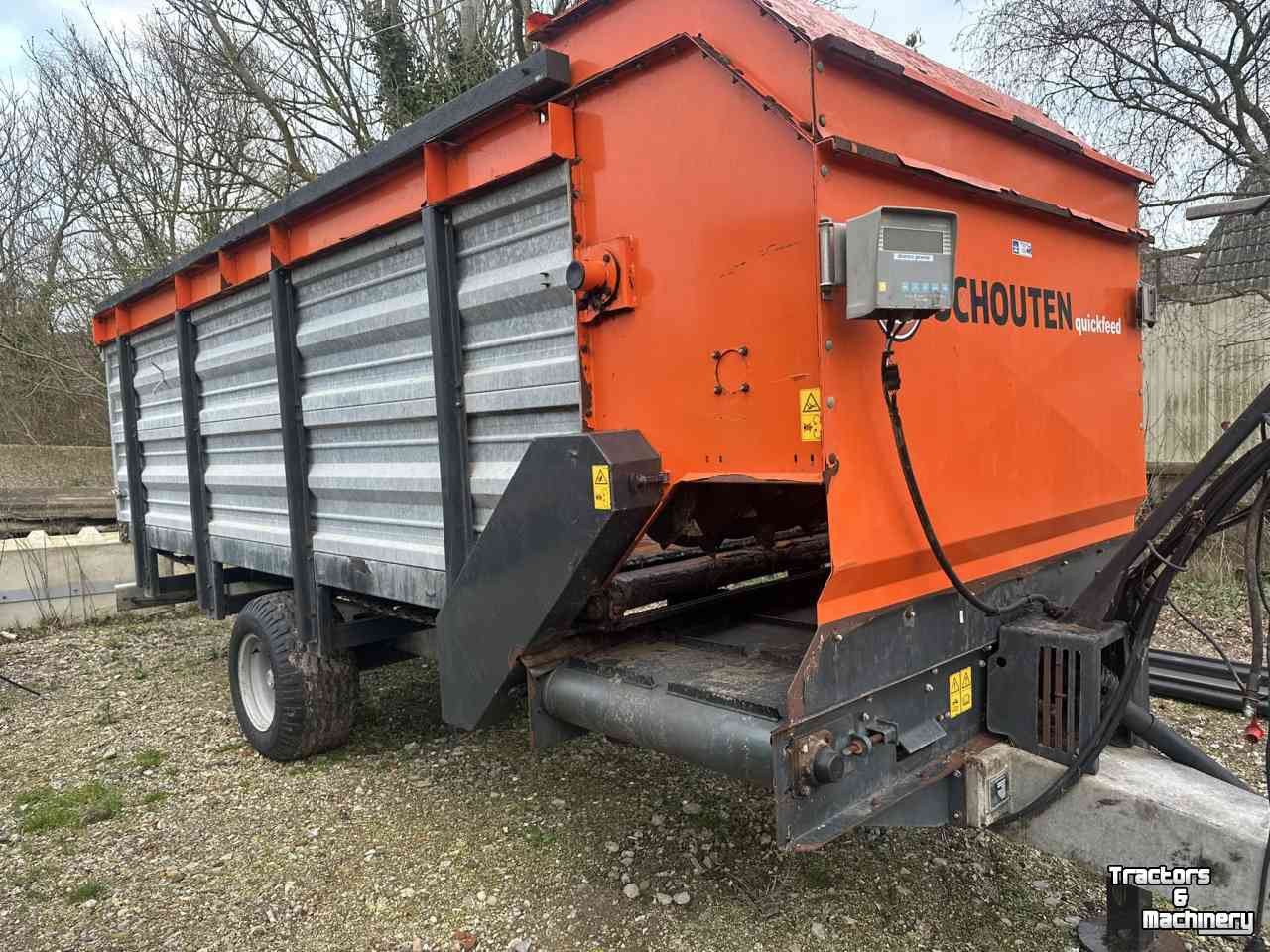 Futterverteilwagen / Futterdosierwagen Schouten vdw150v