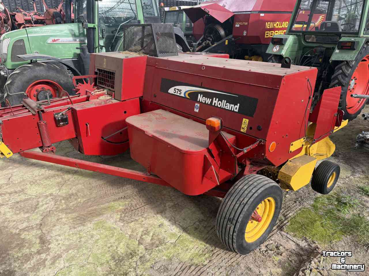 Pressen New Holland 575 pakjespers pers balenpers
