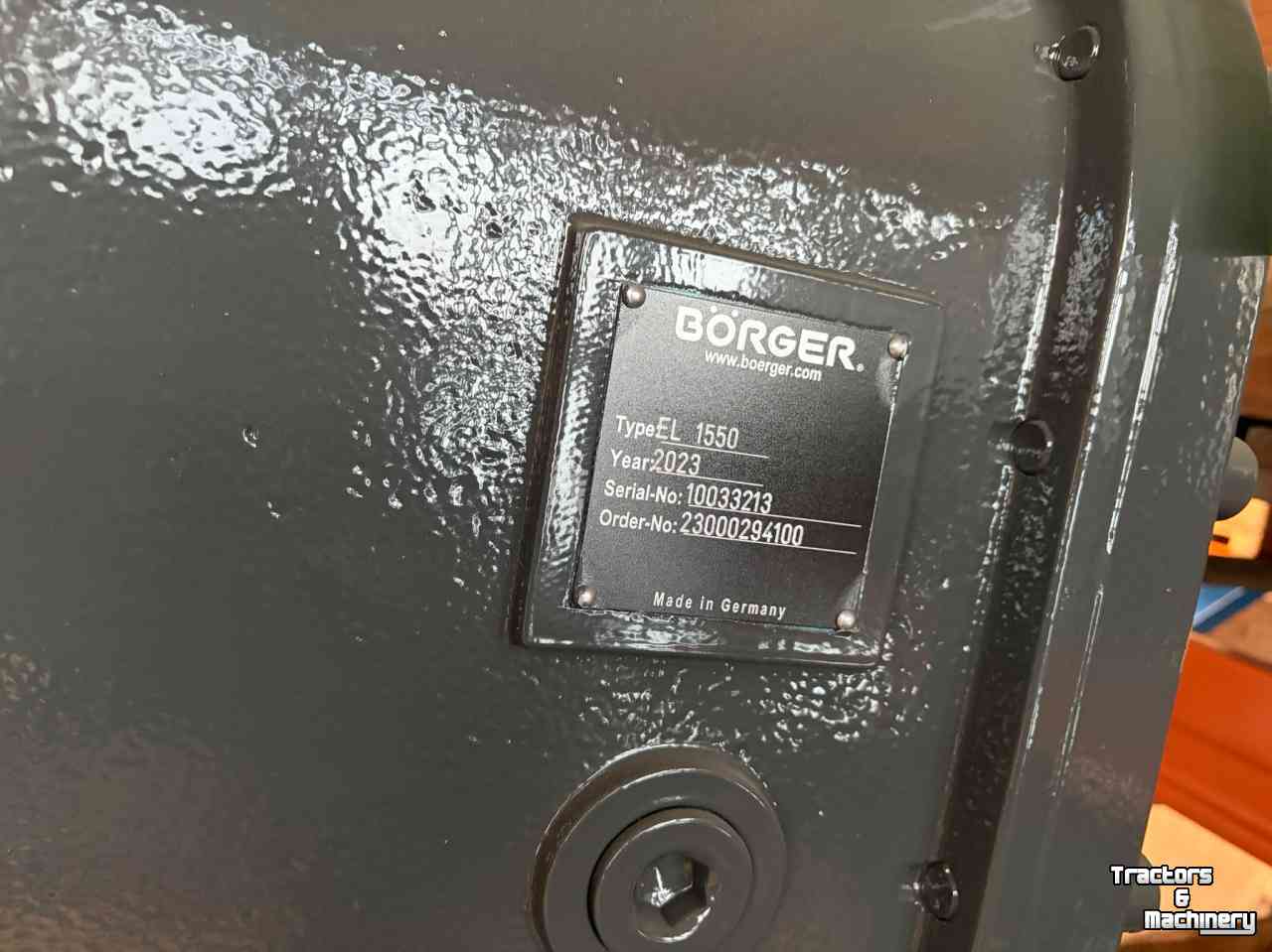 Güllepumpe Börger EL 1550 mechanische