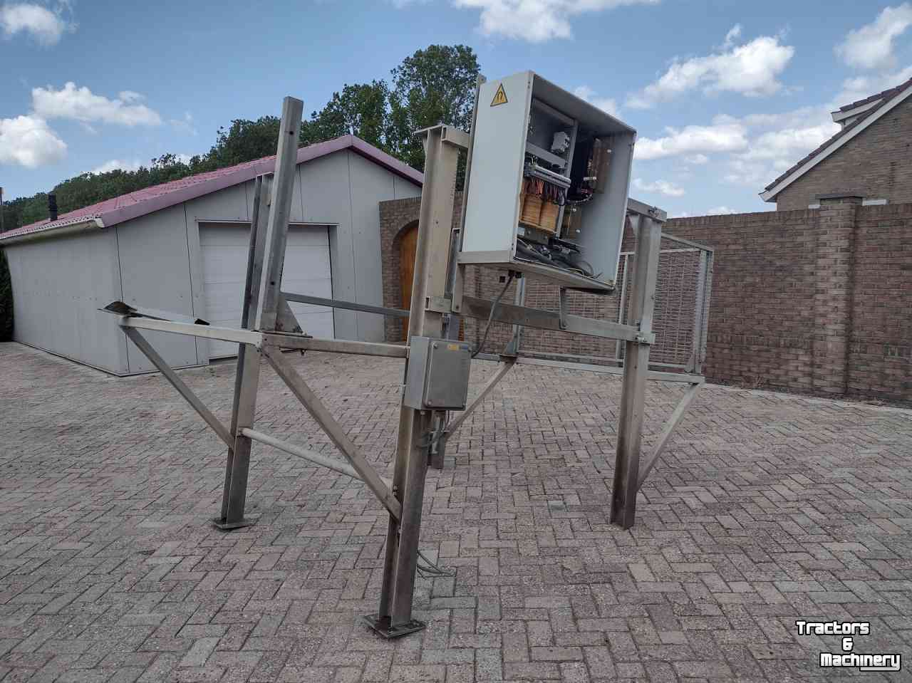 Förderband  Magneetband en schakelkast/frame