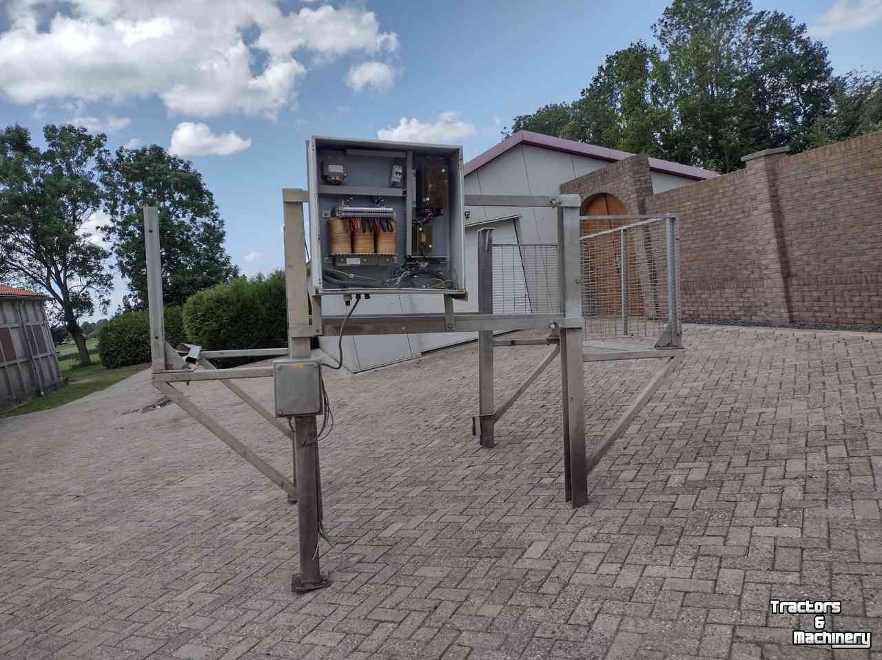 Förderband  Magneetband en schakelkast/frame