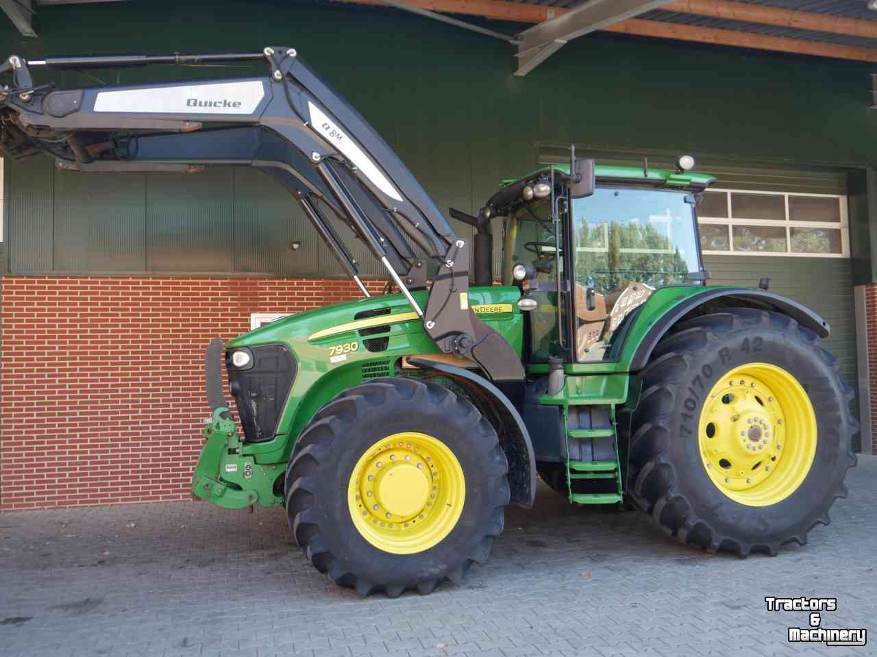 Schlepper / Traktor John Deere 7930 AP + Quicke Q8m lader